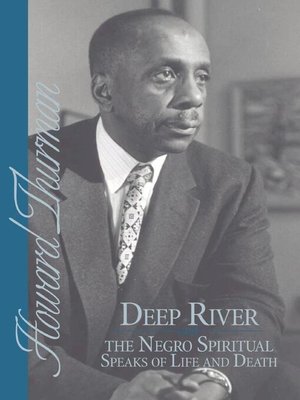 cover image of Deep River and the Negro Spiritual Speaks of Life and Death